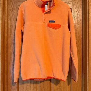 Patagonia Synchilla Orange Fleece Pullover